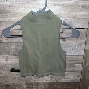 Zara Mock Neck Top